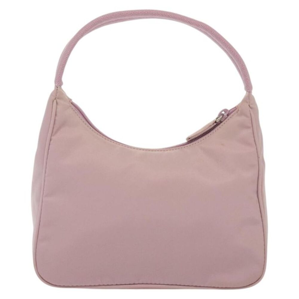 Prada Hobo Tessuto Pink Nylon Handbag - Picture 2 of 16